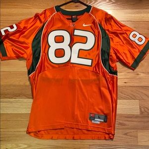 Miami hurricanes #82 jersey